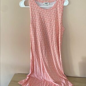 Loft floral swing dress never worn